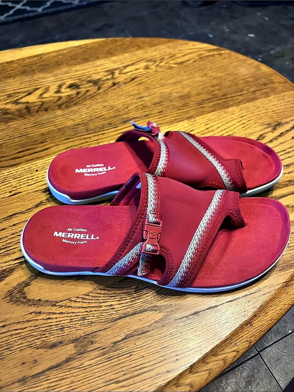 Merrell Around Town Web Red Sport Sandals